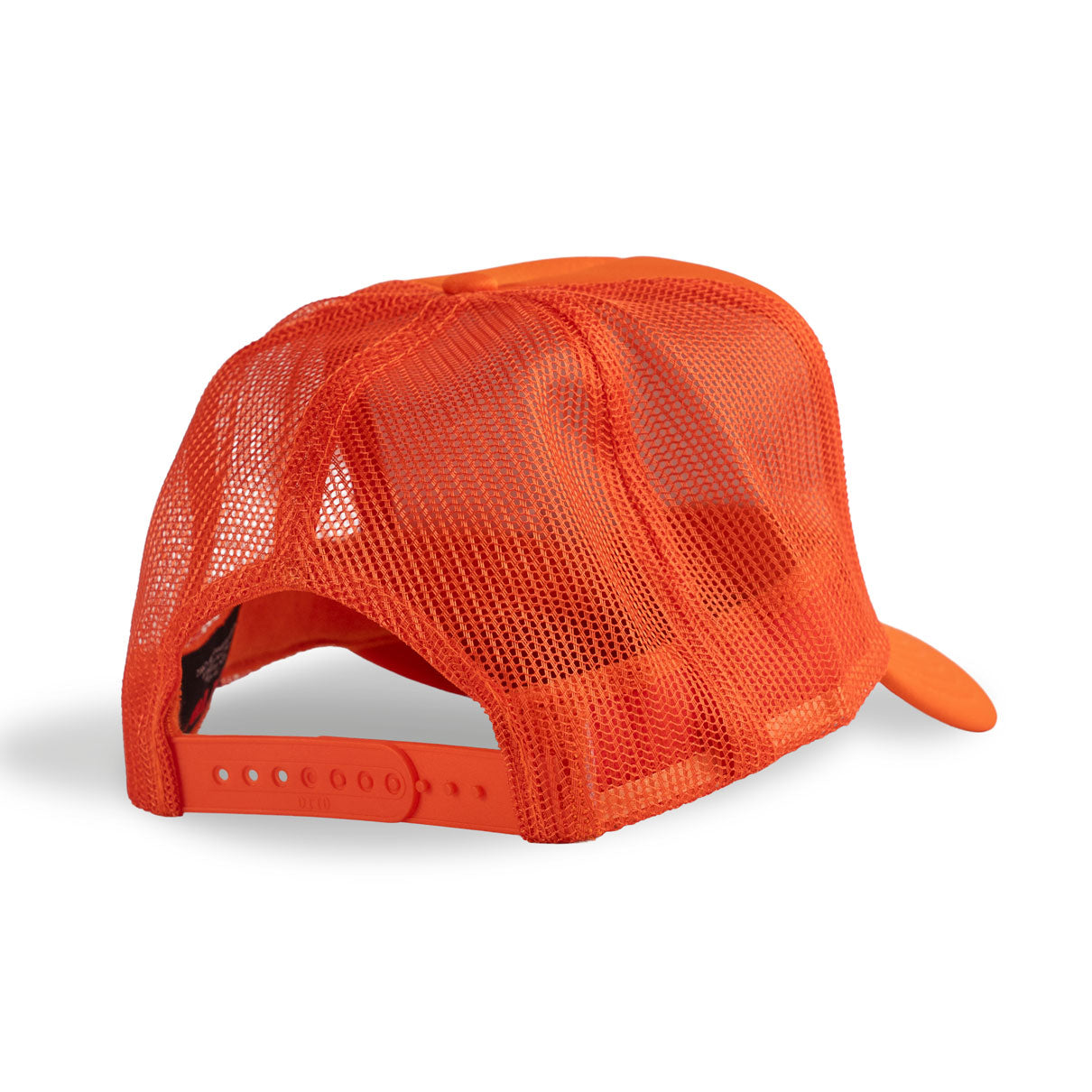 'Blue Barrel’ Foam Trucker Hat - Orange