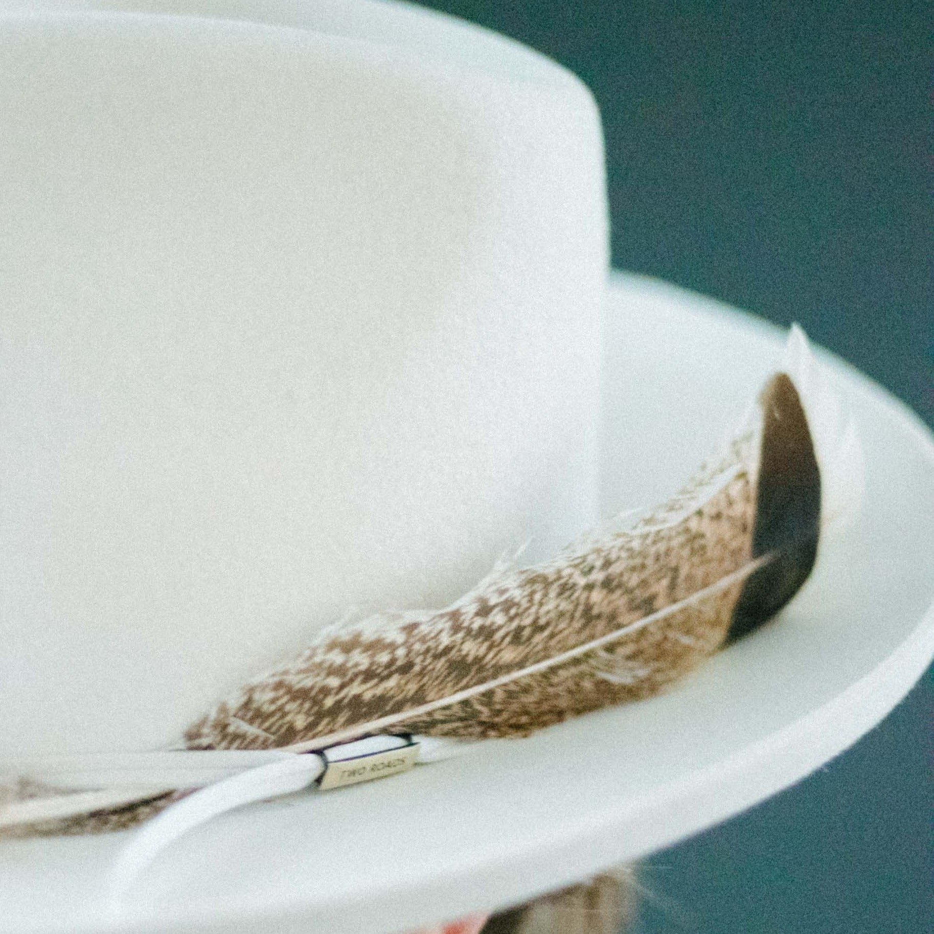 1800s Mens Ivory Straw Top Hat (Size M) | 19th Century | Historical | Vintage | Antique