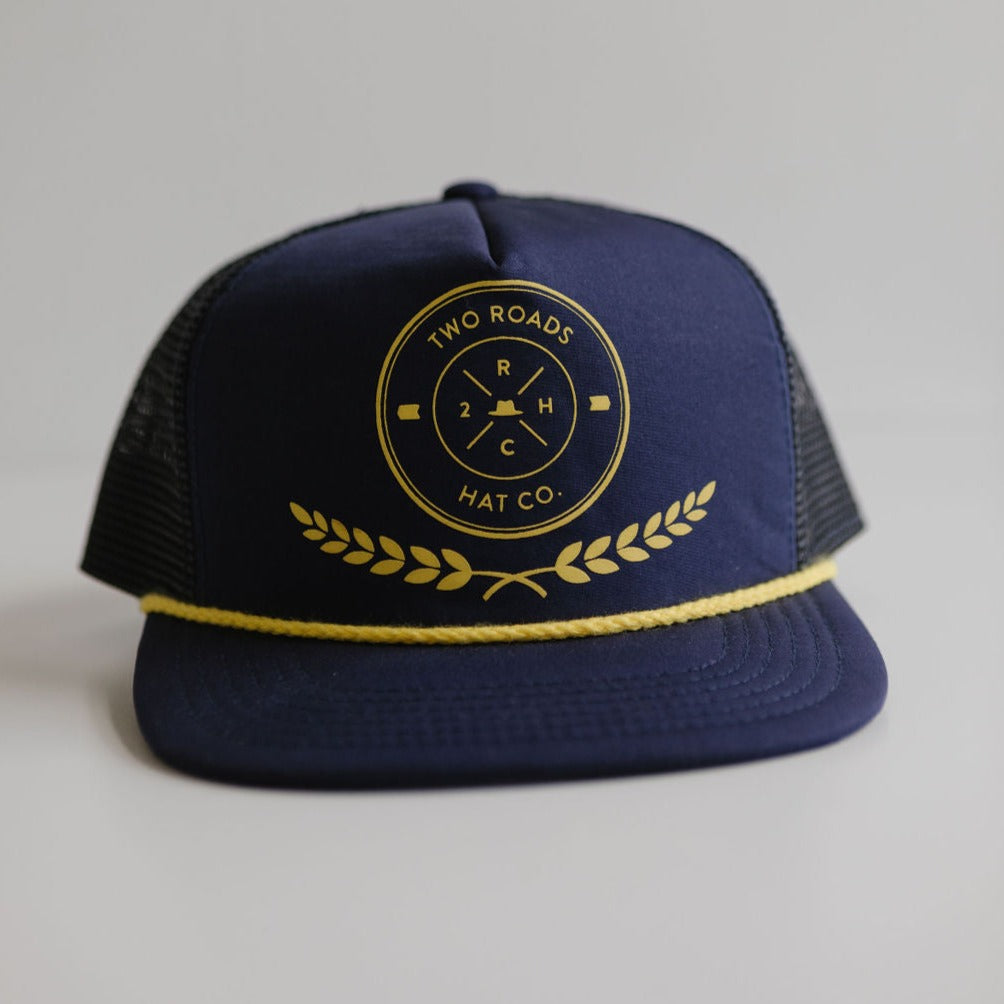 POINT LOMA FOAM TRUCKER CAP - NAVY