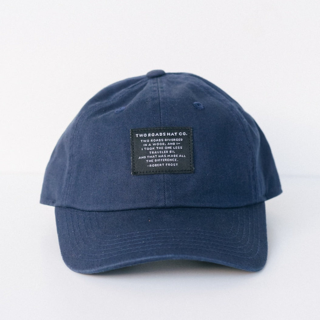 DERRY DAD CAP – NAVY - Two Roads Hat Co.