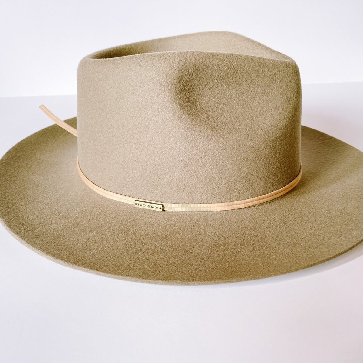 GROSGRAIN HAT BAND - NUDE - Two Roads Hat Co.