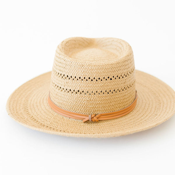 AMALFI STRAW RANCHER – NATURAL - Two Roads Hat Co.